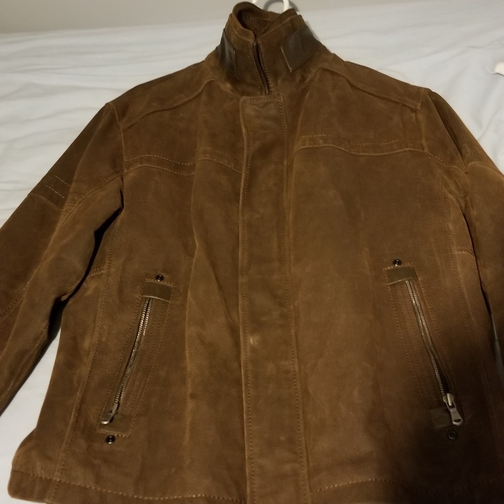 Roundtree & Yorke Suede/leather jacket